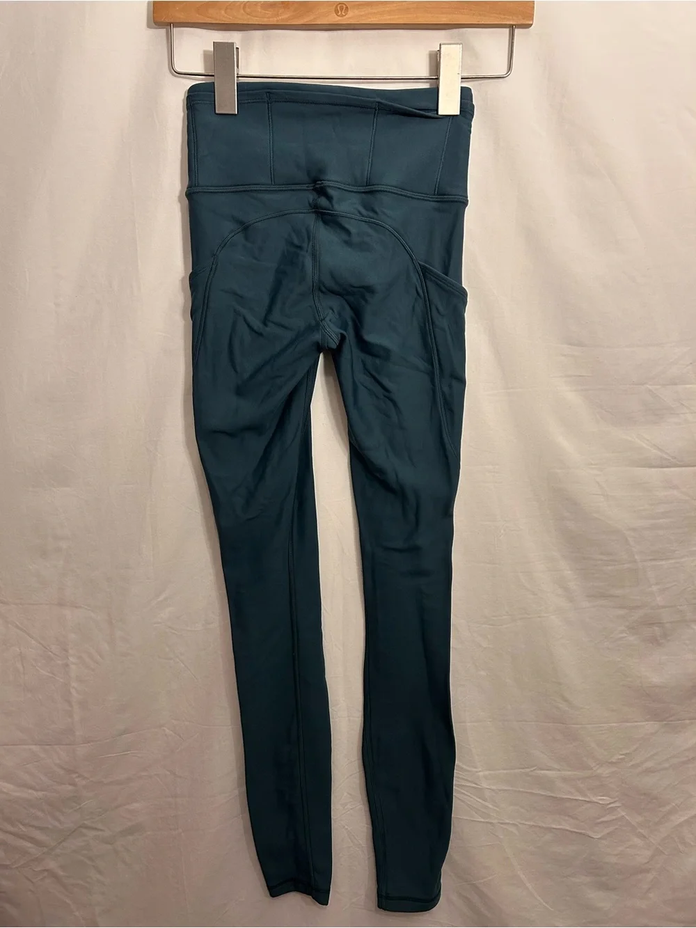 lululemon athletica Deep Teal High-Rise Fleece Lined Pocket Leggings